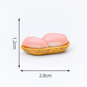 Jouets alimentaires d'imitation réalistes : raisins secs, <span class=keywords><strong>noix</strong></span> <span class=keywords><strong>de</strong></span> cajou et <span class=keywords><strong>noix</strong></span>, décorations DIY faites à la main, accessoires suspendus, ornements <span class=keywords><strong>de</strong></span> bureau - Product Image 5