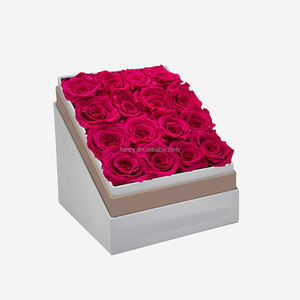 Juegos de regalo para mujer de larga duración estabilizado eterno para siempre encantado inmortal rosa en caja flor preservada - Product Image 5