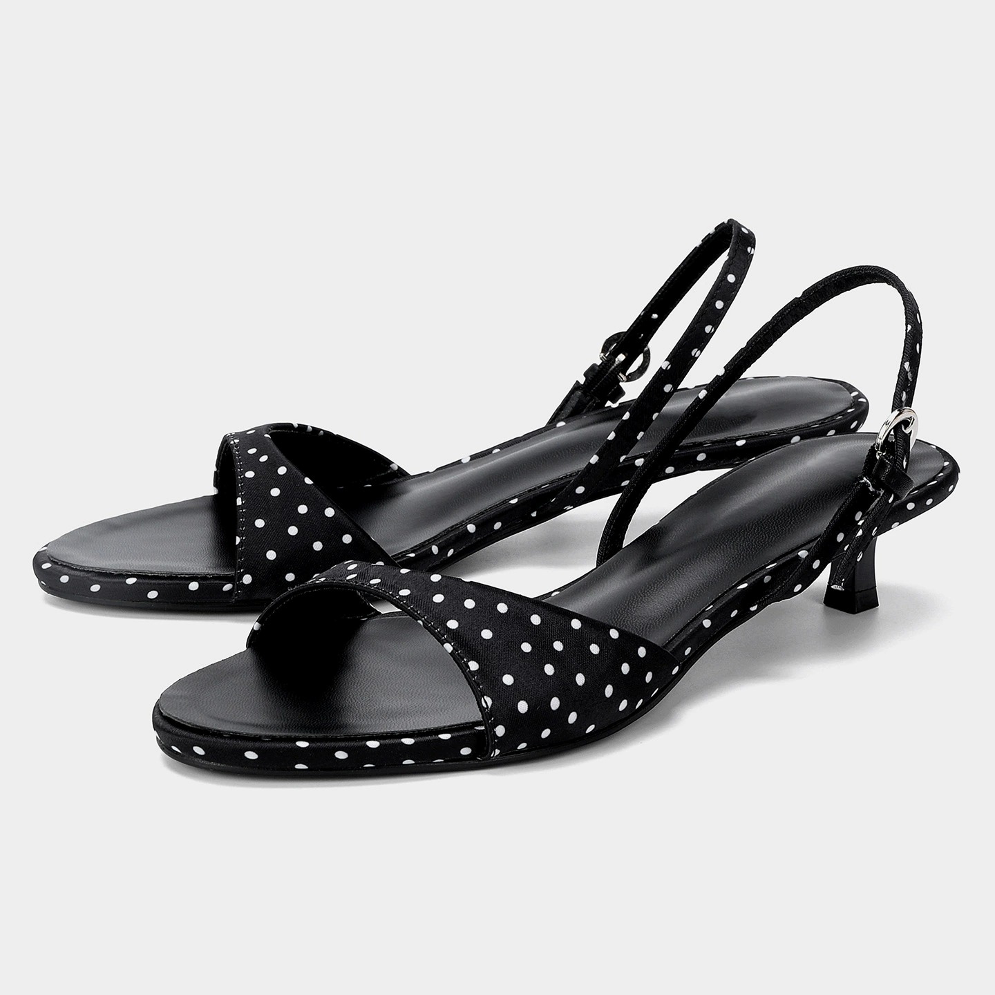 Noir (hauteur du talon environ 3,5 cm)