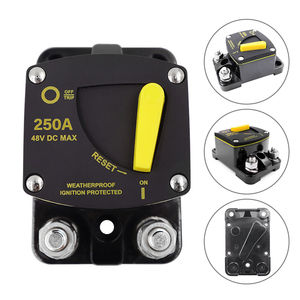 Bộ Ngắt Mạch Tự Phục Hồi 60A 12-48 Volt DC Với Nút Đặt Lại Thủ Công Cho Ô Tô Rv Marine Thuyền - Product Image 4