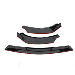 Lèvre de pare-chocs avant de vente d'usine W213 Conversion B Style lèvre avant à trois étages pour mercedes-benz classe E W213 <span class=keywords><strong>2021</strong></span> + - Product Image 4