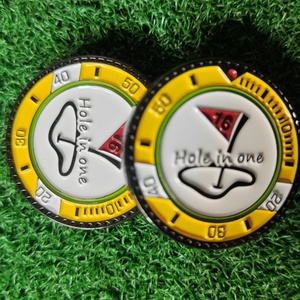 Marqueur de balle de golf en <span class=keywords><strong>or</strong></span> avec ensemble de pinces à chapeau magnétiques, accessoires de golf gravés personnalisés, cadeau de qualité supérieure - Product Image 4