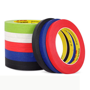 Baojiasheng Colored Masking Tape 5-Color Mixed Artistic Creative Tape For Children Early Education Craft DIY - Product Image 1