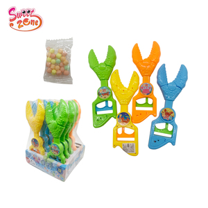 Kualitas tinggi mainan pendidikan lucu capit kepiting tangan plastik permen mainan dengan keras permen untuk anak-anak - Product Image 6