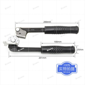 เครื่องดัดท่อ LANTO ขนาด 1/4 3/8 นิ้ว สำหรับเหล็กสแตนเลส แบบใช้มือ สำหรับงานโลหะอุตสาหกรรม - Product Image 2