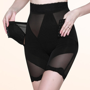 กางเกงกระชับสัดส่วนหลังคลอดเอวสูง ผ้าตาข่ายบางระบายอากาศได้ดี ช่วยกระชับหน้าท้อง ยกสะโพก ปรับรูปร่าง - Product Image 1