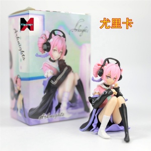 Figura Coleccionable de Anime <span class=keywords><strong>Eureka</strong></span> Seven en Pose Sentada para Decoración de PC, Auto, y Exhibición en Escritorio Gamer, Manualidades de Plástico - Product Image 3