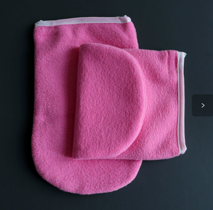 Gants en coton <span class=keywords><strong>pour</strong></span> paraffin thérapeutique, rembourrés et épaissis, <span class=keywords><strong>pour</strong></span> soins professionnels et masques de paraffine <span class=keywords><strong>pour</strong></span> les mains en salon de beauté - Product Image 3