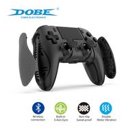 Manette sans fil BT DOBE antidérapante et résistante à la transpiration avec gyroscope 6 axes intégré et double vibration moteur pour PS4
