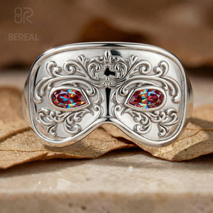 IGI Certified Lab Grown Diamond Band <b>Ring</b> Women Custom 925 Silver CVD HPHT Vvs Lab Created Diamond Wedding <b>Ring</b> Fine <b>Men</b> Jewelry - Product Image 1