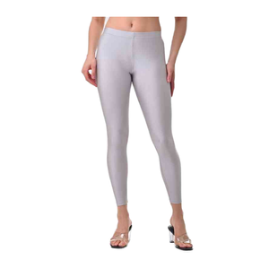 High Waist Full Length Solid Color <b>Seamless</b> <b>Leggings</b> Stretch Knitted Women's Basic Style All Seasons Spandex Nylon - Product Image 1