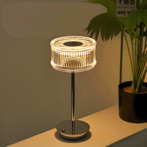 Hiện Đại Sang Trọng Pha Lê Bàn Cạnh Giường Ngủ Ánh Sáng Đầu Giường Nghệ Thuật Văn Phòng Làm Việc Kim Loại Pha Lê Đèn Bàn Cho Phòng Ngủ Nhà Hàng Thanh - Product Image 3