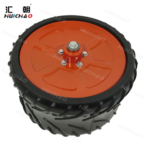 Roues de ferme en caoutchouc évidées HUICHAO 14*8 pouces avec roulement 6004 pour cultivateurs, semoirs et planteuses - Product Image 6