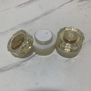 화이트 옐로우 럭셔리 화장품 유리병 세트 30G 50G 30ML 50ML 100ML 120ML 스킨 케어 포장 스킨 케어 용기 유리 병 - Product Image 5
