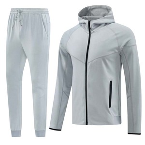 Sudadera con capucha de alta calidad para hombre, estilo club de fútbol, con media cremallera, tipo suéter. - Product Image 4