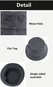Unisex Lightweight Trendy Cotton Denim Outdoor <b>Sun</b> <b>Hat</b> Vacation for <b>Men</b> and Women Beach Golf Fishing - Product Image 4