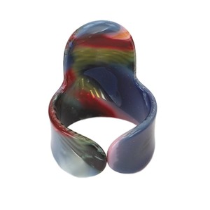 7 pièces médiators de pouce de guitare pièces de <span class=keywords><strong>basse</strong></span> de guitare en celluloïd médiators réglables pour les guitaristes et les mélomanes - Product Image 5