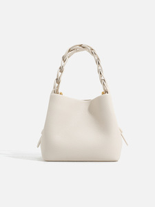 Borsa a Secchiello con Motivo Litchi 2026 - Borsa in Pelle Artigianale con <span class=keywords><strong>Design</strong></span> Texturizzato <span class=keywords><strong>e</strong></span> alla <span class=keywords><strong>Moda</strong></span> per Donne - Product Image 2