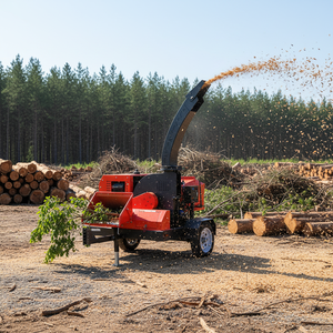 Equipo Portátil para Triturar Madera JINKE |   Trituradora de Ramas para Podar Huertos y Uso Agrícola, Certificación CE - Product Image 3