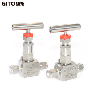 High Temperature High Pressure 6mm Hastelloy Ferrule <b>Needle</b> <b>Valve</b> HC-276 for Gas Water Oil Media with Ball Stop Structure - Product Image 5