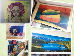 Robot <span class=keywords><strong>peintre</strong></span> mural à effet 3D 5D pour la décoration des projets gouvernementaux - Product Image 5