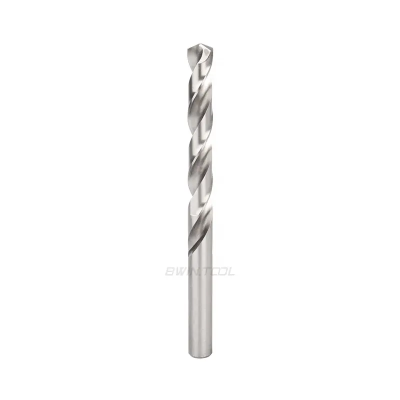 BWIN OEM Factory 304 stainless steel Straight shank twist drill bit for steel and copper drilling