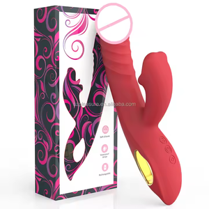 Wholesale Dildo Adult <strong>Sex</strong> <strong>Toys</strong>, 4IN1 G Spot Vibrators Tongue Clitoral Stimulator Thrusting Vibrator - Product Image 1