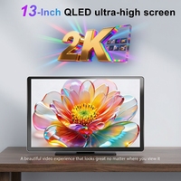Autoradio Android universel 13 pouces 1/2 DIN GPS CarPlay 1 an Système multimédia stéréo Écran tactile Affichage QLED RAM WIFI DSP