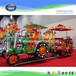 Ngoài Trời thu hoạch đầu máy giải trí đường sắt đào tạo điện tử kidde người lớn công viên giải trí Rides - Product Image 5