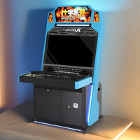 Borne d'arcade de combat en métal personnalisée à monnayeur pour usage familial avec garantie d'un an