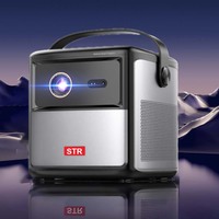 Sistema inteligente Android 11,0 incorporado 2,4 + 5g de doble banda Wifi 15600 mAh batería portátil holograma proyector teléfono móvil
