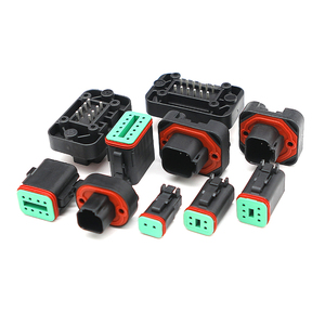 डी कनेक्टर <span class=keywords><strong>2</strong></span> 4 6 8 12 पिन pcb वाटरप्रूफ माउंट हेडर वायर-टू-बोर्ड ip67 पुरुष महिला ऑटो कनेक्टर - Product Image 5