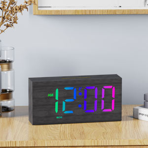 Crianças de ruído branco noite luz despertador com rádio FM, nascer do sol-pôr do sol simulação & 2 alarmes independentes - Product Image 2