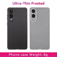 Coque de téléphone fine pour série 17, protection intégrale 360°, anti-traces de doigts, texture mate, protection de l'objectif, style INS, couleurs personnalisées, sans...