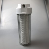 Cartouche filtrante en maille filet lavable de 5 à 10 pouces avec cadre en plastique, 50, 80, 100, 200 microns, pour préfiltration