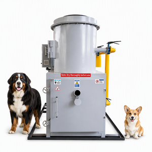 CE Approved Eco-Friendly Smokeless Pet Cremation Machine Custom Logo Color For Vet Clinic Pet Funeral Shelter