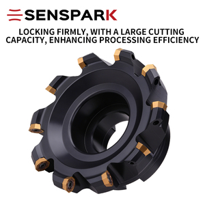 <strong>CNC</strong> Machining Center Milling Cutter - 45 Degree Octagonal 16 Teeth With ODHT0504 <strong>Insert</strong> - Product Image 5