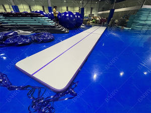 Taille personnalisée 6M/8M/10M/12M/15M/<span class=keywords><strong>20M</strong></span> Piste d'air gonflable Gymnastique Usine Dwf Tapis de gymnastique Pvc Tumbling Mat Air Floor <span class=keywords><strong>Airtrack</strong></span> - Product Image 5