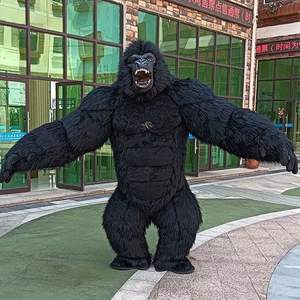 Costume <span class=keywords><strong>de</strong></span> mascotte d'Halloween King Kong gonflable <span class=keywords><strong>de</strong></span> gorille et d'ours <span class=keywords><strong>de</strong></span> boxe <span class=keywords><strong>célèbre</strong></span> sur Internet pour la performance d'événement - Product Image 4