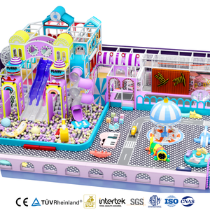 Aoleao - Parque Infantil Interior Personalizado para Niños, con Tobogán y Piscina de Pelotas, Certificado CE <span class=keywords><strong>TUV</strong></span> Comercial - Product Image 3