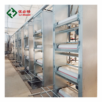 U-Best – Mangeoires automatiques pour cages à poulets de type H, fournie par l'usine, avec pompe à moteur en acier inoxydable durable, pour usage domestique, ferme et vente au détail 1