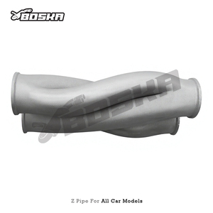 Tubo de Escape Universal 3D en Forma de Z para Todos los Modelos de Automóviles con Conexiones de 2.25'', 2.5'', 2.76'', 3'' y 3.5'' de Acero Inoxidable SUS304 - Product Image 4