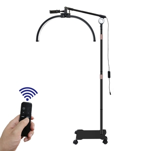 Nâng cấp thiết kế <span class=keywords><strong>2</strong></span> mục đích Đèn sàn LED ánh sáng mặt trăng nửa đèn cho Lash mở rộng nửa mặt trăng ánh sáng móng tay - Product Image 2