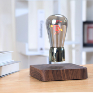 HCNT LED Table Rotating Floating Heart Wick Bulb ABS Magnetic Levitating Design Touch Control Middle Plug-In Personalized Home - Product Image 3