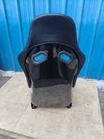 Siège baquet Recaro standard avec dossier en fibre de verre, production sur mesure, adapté aux voitures classiques et modernes