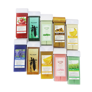 100ml <span class=keywords><strong>Roll</strong></span> <span class=keywords><strong>on</strong></span> Wax Banana Hair Removal Roller Wax Cartridge Salon - Product Image 2