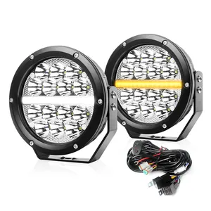 Aurora Super Bright IP67 Étanche 6 pouces 4x4 ATV Truck Offroad Spot Pod RGB Led Work Light