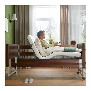 Electric Healthcare Electric Medical Bed For Elderly Patients Home Hospital Use 5-Function Rehabilitation Therapy Supplies