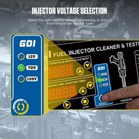 Máquina de Prueba de Inyección de Motor de Coche GDI AUTOOL CT400 220V para 2026, Mejor Limpiador Ultrasónico de Inyectores de Combustible de 6 Cilindros