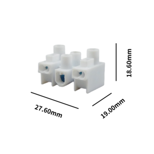 كرايلوكس بيلكس - كتلة توصيل كهربائية ثلاثية الاتجاهات للإضاءة LED مع مقبس لولبي وموصلات سلكية للتركيب المباشر 32 أمبير للاستخدام الصناعي - Product Image 3